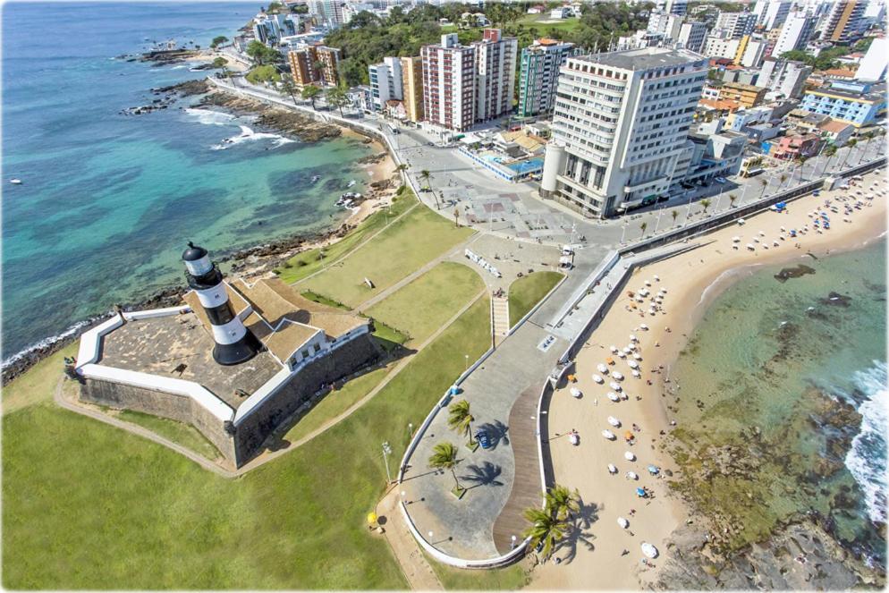 Ferienwohnung Bahia Flat - Flats Na Barra Salvador da Bahia Exterior foto