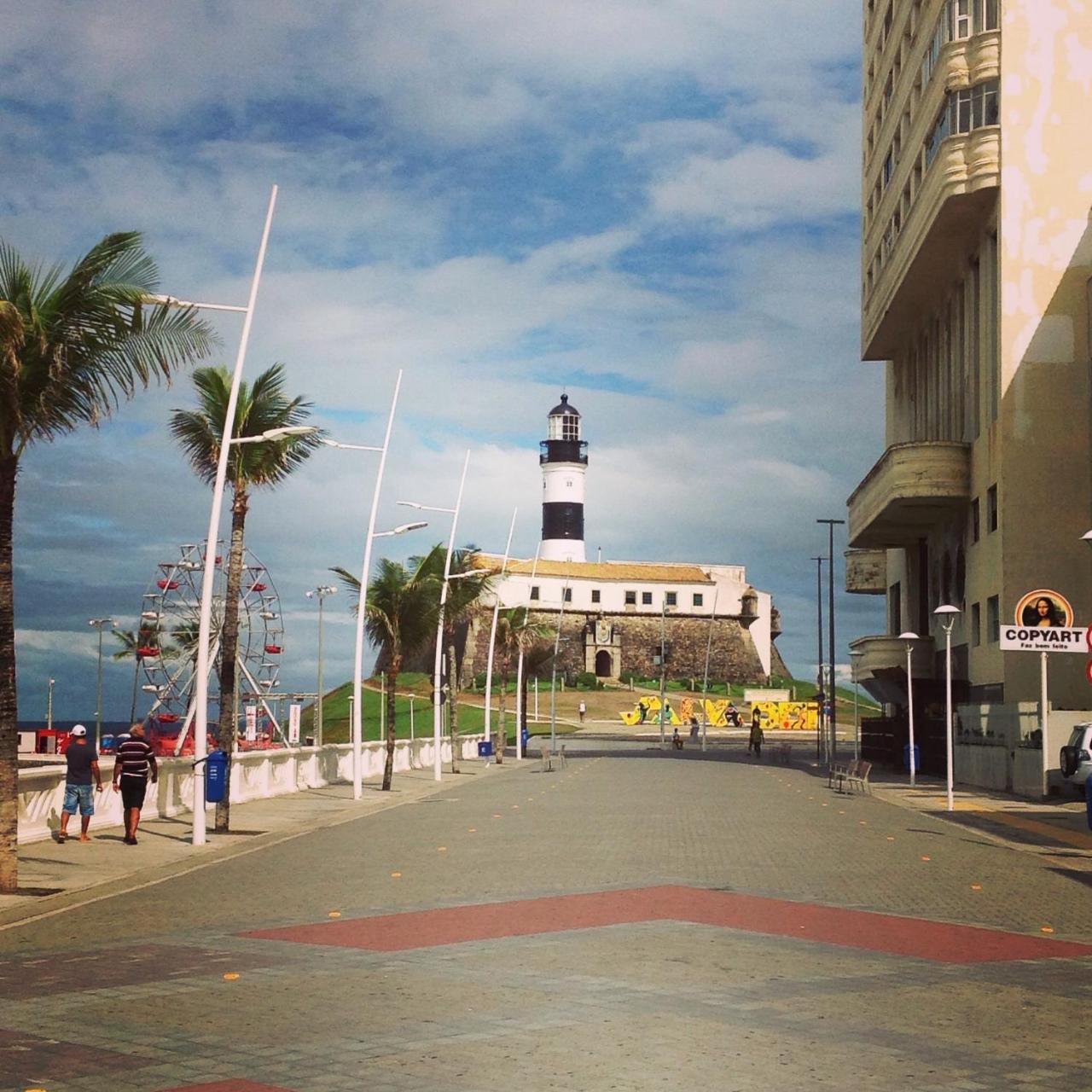 Ferienwohnung Bahia Flat - Flats Na Barra Salvador da Bahia Exterior foto